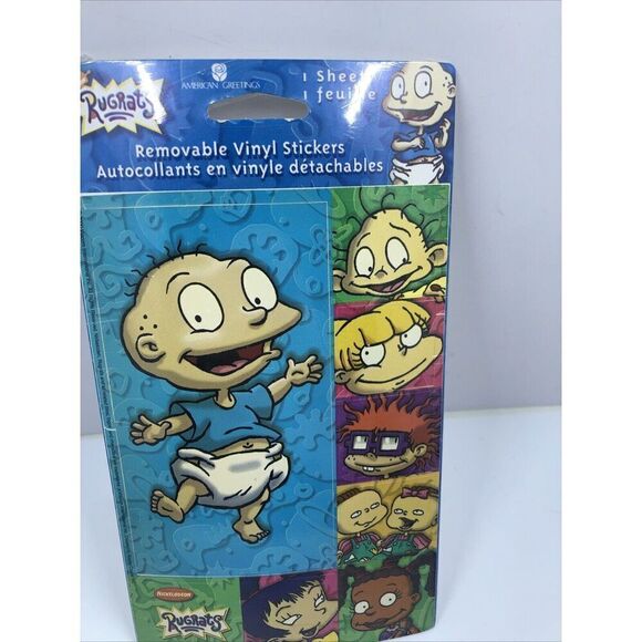Nickelodeon Rug Rat Stickers, Removable Vinyl Stickers. Tommy, Chuckie, & More - Picture 2 of 7